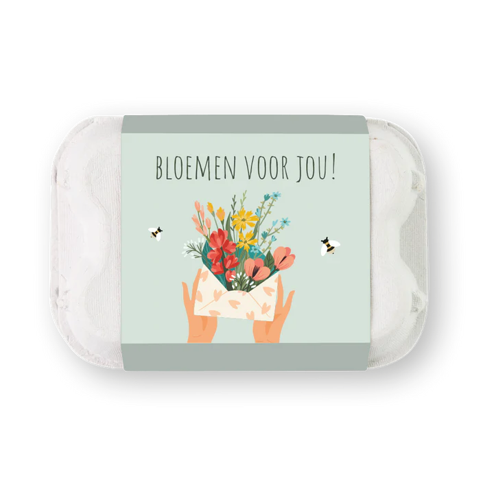 Blossombs Zaadbommetjes Cadeau eierdoosje