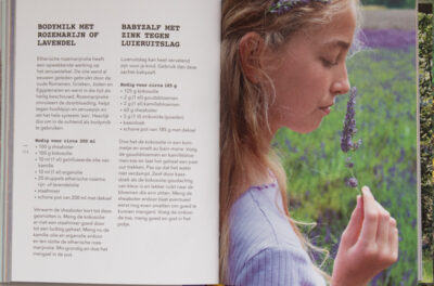 Boek plant en cosmetica - Leoniek Bontje