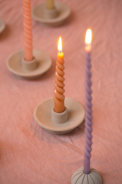 Kaarsenhouder Julia van beton, van Rustik Lys