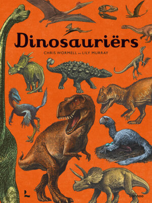 Boek Dinosauriërs van Chris Wormell en Raman Prinja