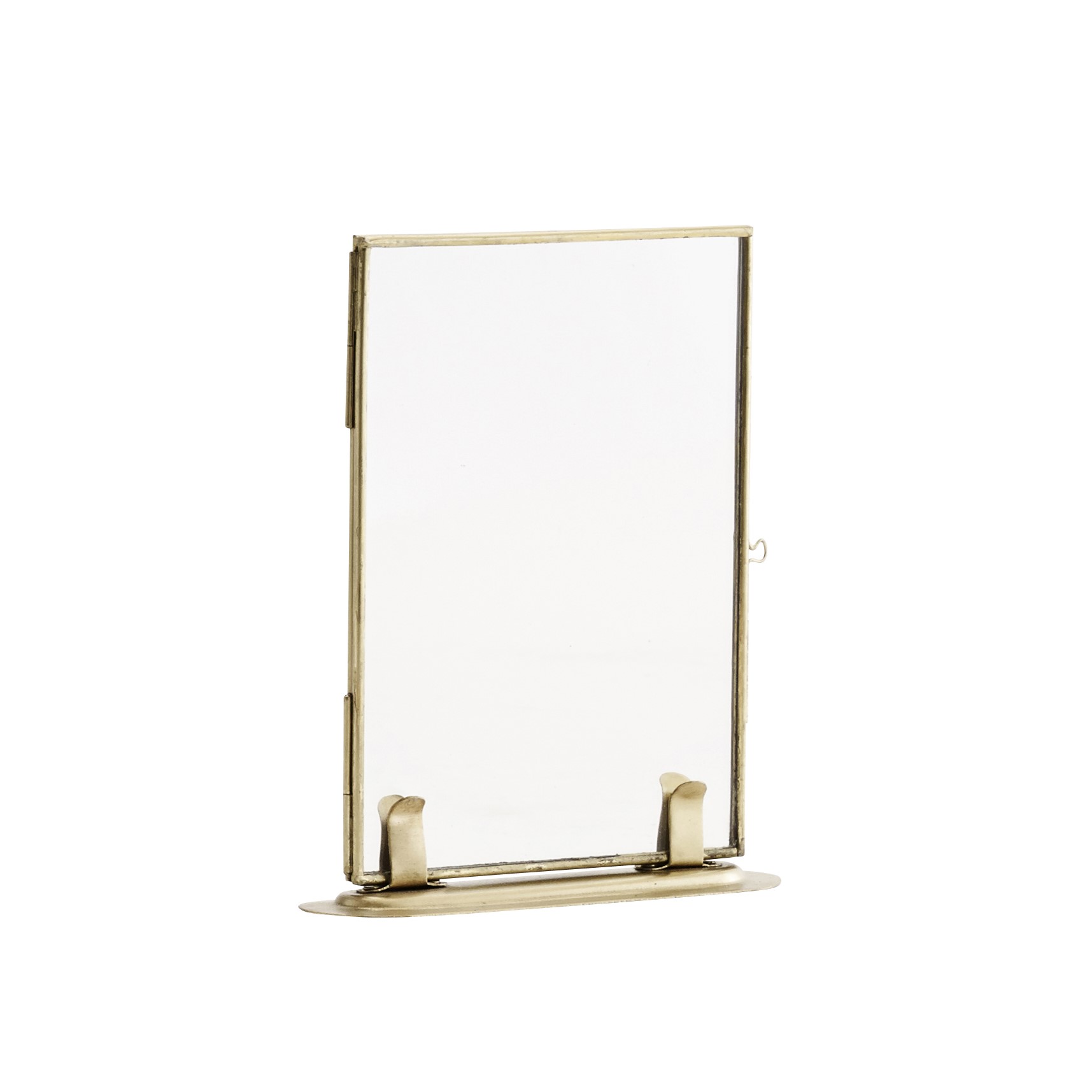 Staand gouden fotolijstje van Madam Stoltz, 10 x 15 cm