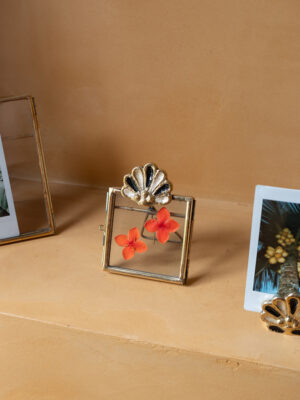 Mini fotolijst messing zwart - Rosie Roset | Doing Goods