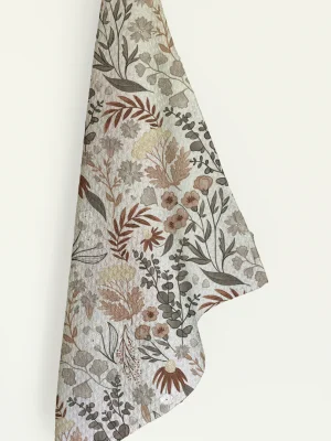 Theedoek met bloemenprint ' Prairie' Bubble & Blend