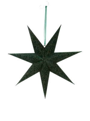 Kerstster groen met goud L MrsBLOOM