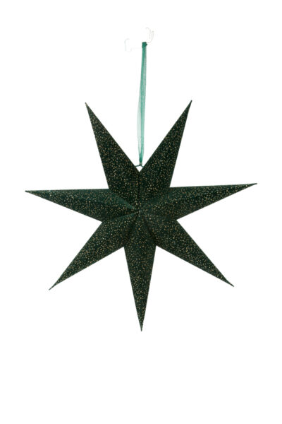 Kerstster groen met goud L MrsBLOOM