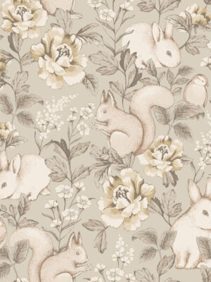 Boråstapeter Behang Magic Forest - beige