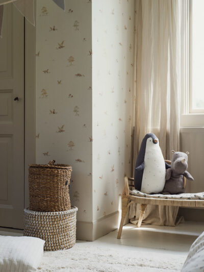Hoekje Dierenbehang Boråstapeter Behang Little Fox