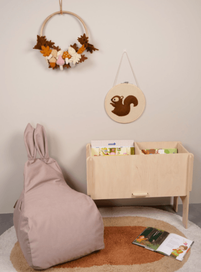 Kinderkamer met Wanddecoratie flower hoop - Forest ø 30 cm KidsDepot