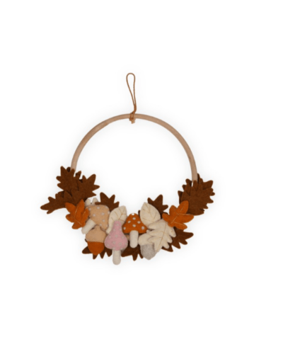 Wanddecoratie flower hoop - Forest ø 30 cm KidsDepot