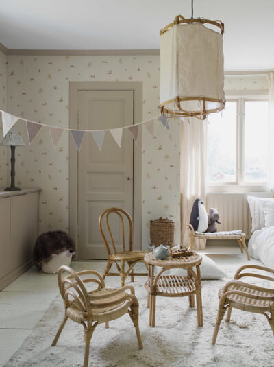 Woonkamer Dierenbehang Boråstapeter Behang Little Fox