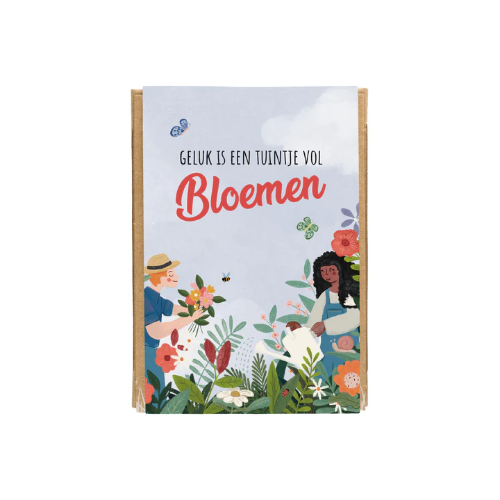 Zaadbommetjes 'Lucky Gardening' giftset mini Blossombs