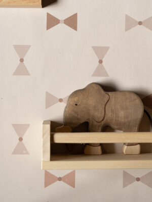 Sfeerfoto Behang kinderkamer Little Amour Pasta - perzik