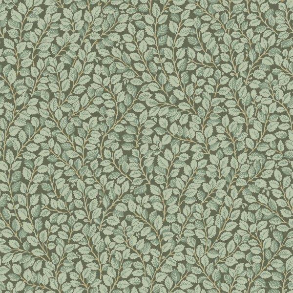 Botanisch behang Boråstapeter Behang Hazel - donkergroen