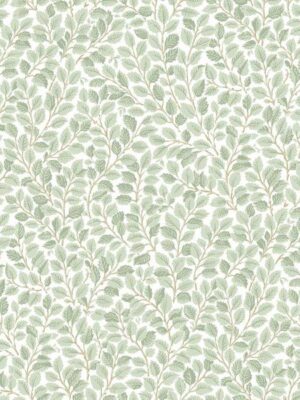 Botanisch behang Boråstapeter Behang Hazel - witgroen