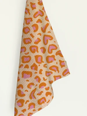 Theedoek panterprint 'Tropical Wild' Bubble & Blend