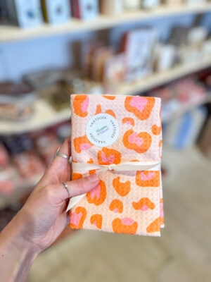 Vaatdoekjes panterprint 'Tropical Wild' - set van 3 Bubble & Blend