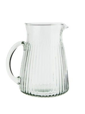 Glazen kan - strepen Madam Stoltz