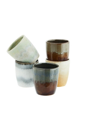 Opgestapelde Koffiekopje - verschillende kleuren Madam Stoltz