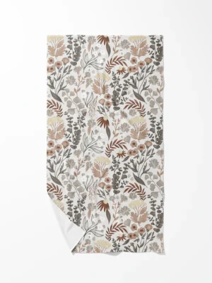 Gastendoekje met bloemenprint 'Prairie' Bubble & Blend