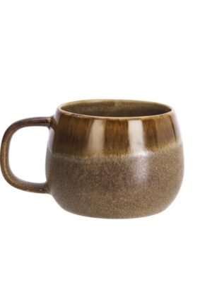 Mok keramiek - bruin 280 ml Madam Stoltz