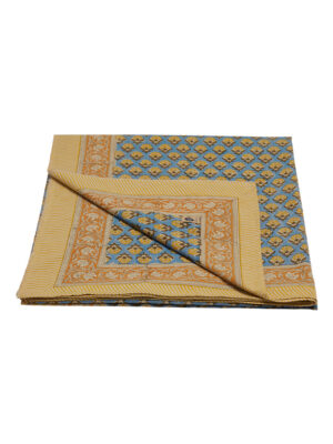 Dubbelgevouwen Plaid Blue Emma - 240 x 280 cm Doing Goods