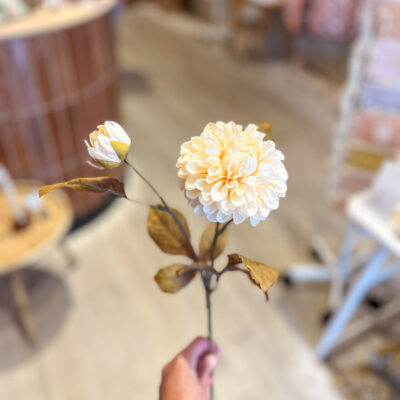 Kunst Dahlia - cream 61 cm