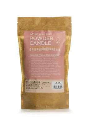 Kaarsenzand DIY poederkaars Rustik Lys