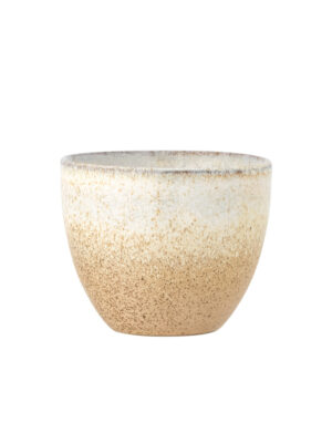 Mok van aardewerk - beige Bloomingville