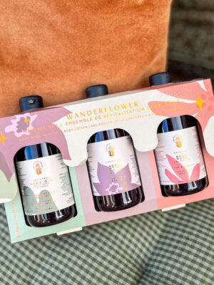 Revival set - body oil, body lotion & body wash Wanderflower