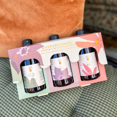 Revival set - body oil, body lotion & body wash Wanderflower