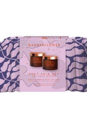 Soft skin set - body scrub & body butter Wanderflower