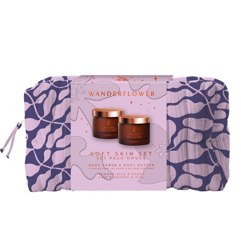 Soft skin set - body scrub & body butter Wanderflower
