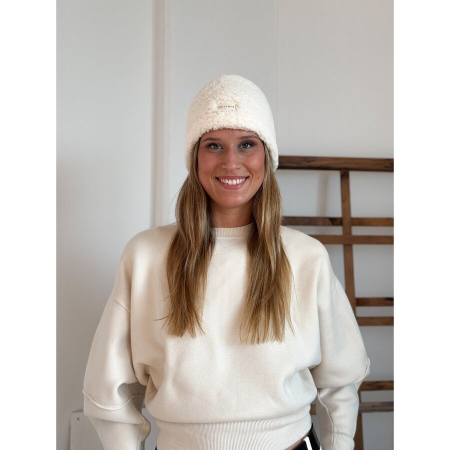 Teddy muts - crème | De La Mur