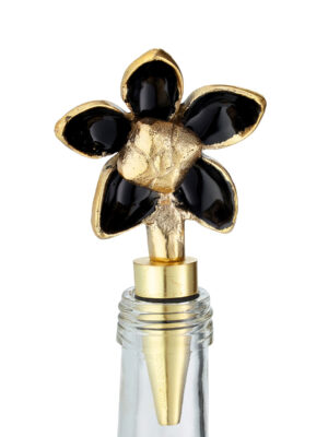 Fles met Wijnstopper bloem - Liv Flower Doing Goods