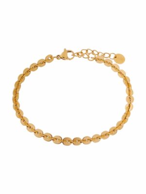 Hooked up round bracelet gold Label Kiki