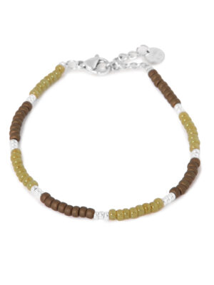 Lasso Bracelet SIlver Label Kiki