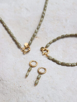 Saloon 2.0 hoop gold - set van 2 oorbellen | Label Kiki