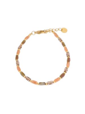 Terra natural bracelet gold Label Kiki