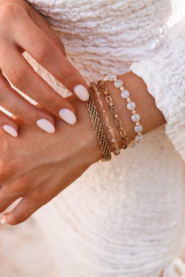 Lucia bracelet gold | Label Kiki