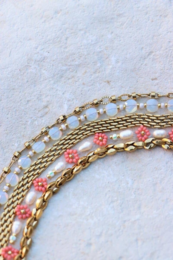 Lucia bracelet gold | Label Kiki