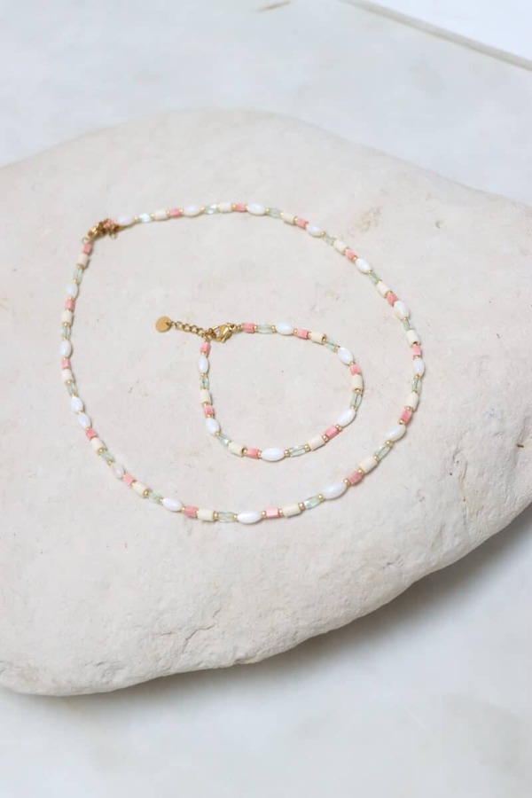 Ocean candy bracelet gold | Label Kiki