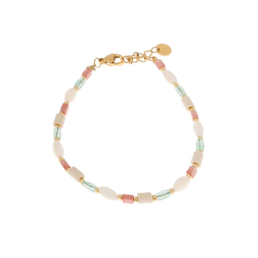 Ocean candy bracelet gold | Label Kiki
