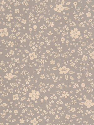 Bloemetjes behang | Majvillan | Flora - blauw