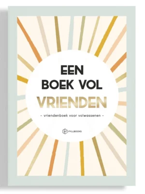 Vriendenboek voor volwassenen